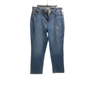 Vintage Cropped Ankle Jeans, sz 16